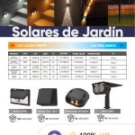 Estaca Solar LED de Jardín IP65 3000K